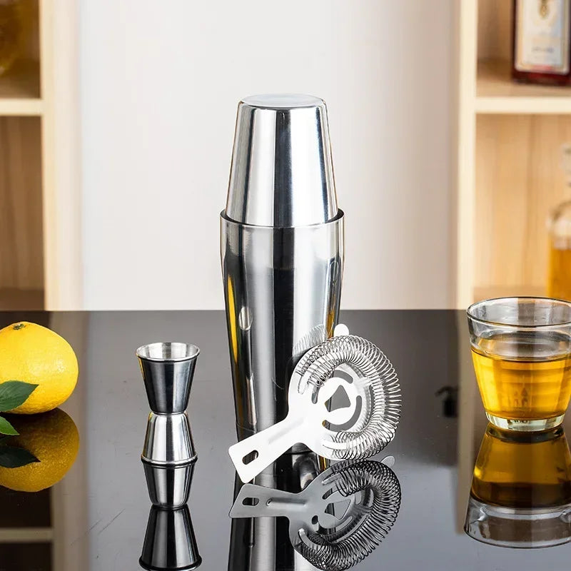 Master Mix : Coffret Shaker Cocktail 4 pièces