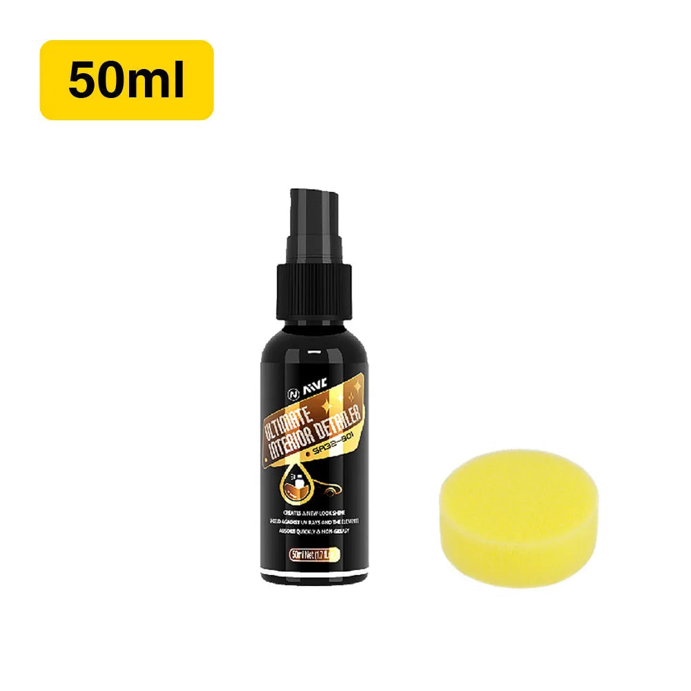 Spray Éclat Intérieur/Extérieur – Ravive et Protège Tous les Plastiques Auto