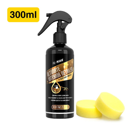 Spray Éclat Intérieur/Extérieur – Ravive et Protège Tous les Plastiques Auto